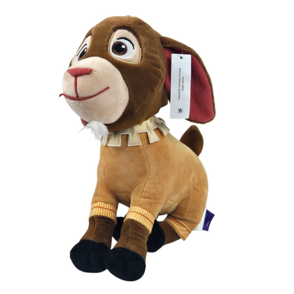 Disney Wish Pillow Buddy Valentino Donkey Stuffed Plush 13x14" New w Part of Tag